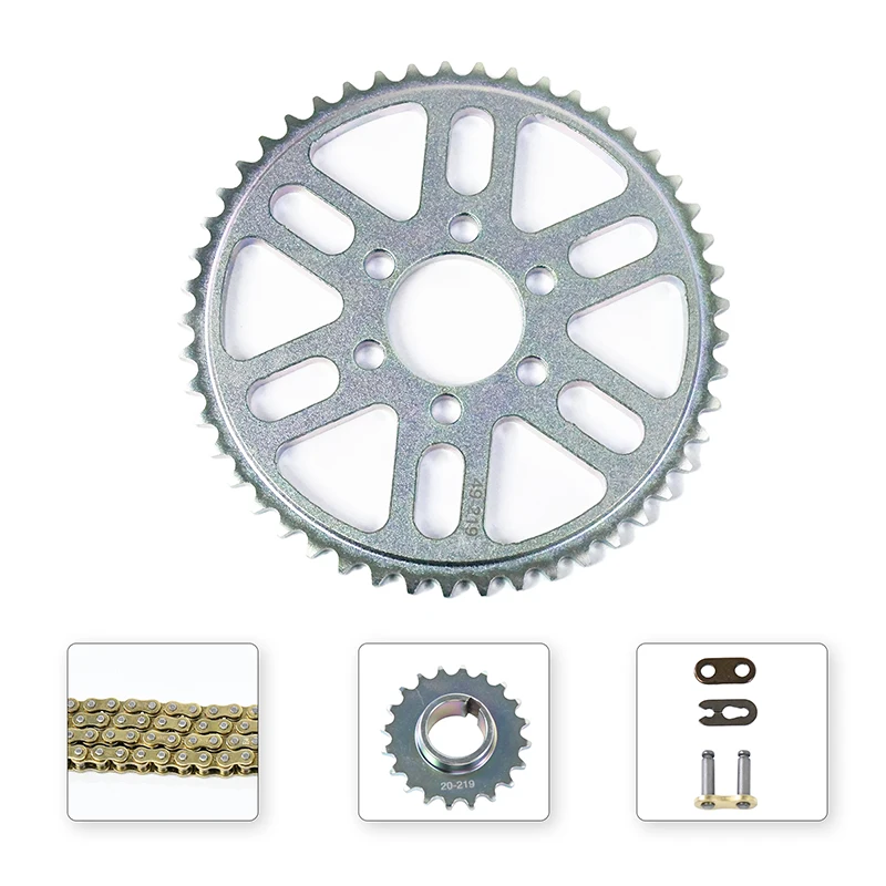 Gear X Motorcycle - Zestaw łańcucha i zębatek skrzyni biegów
