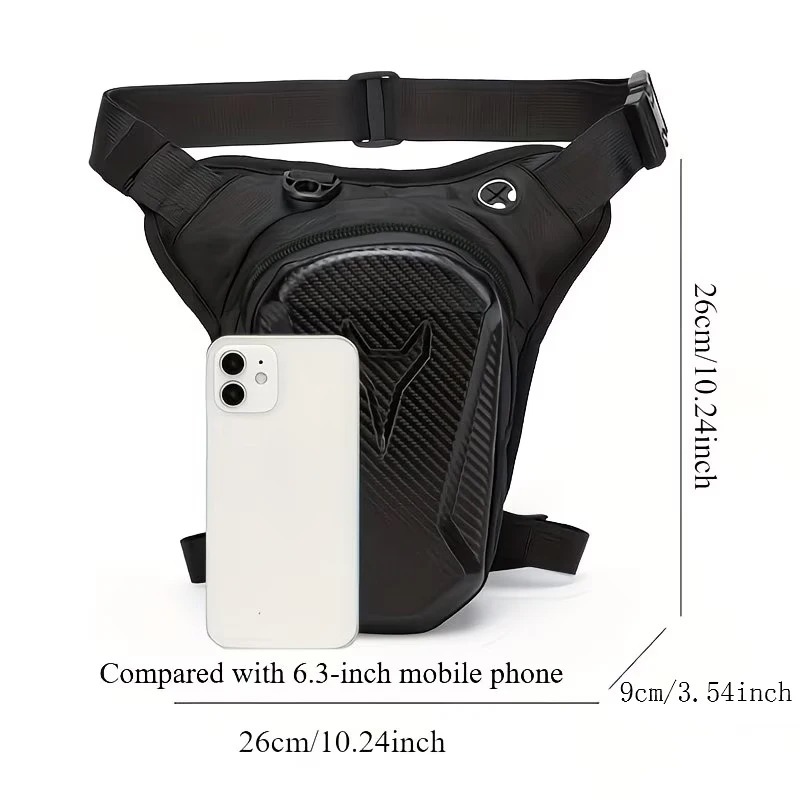 Motorcycle Gear Organizer - Wodoodporna torba na nogę motocyklowa, torba