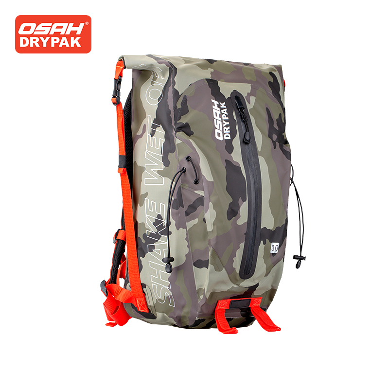 Motorcycle Gear Organizer - Torba motocyklowa OSAH Camouflage 30L Plecak