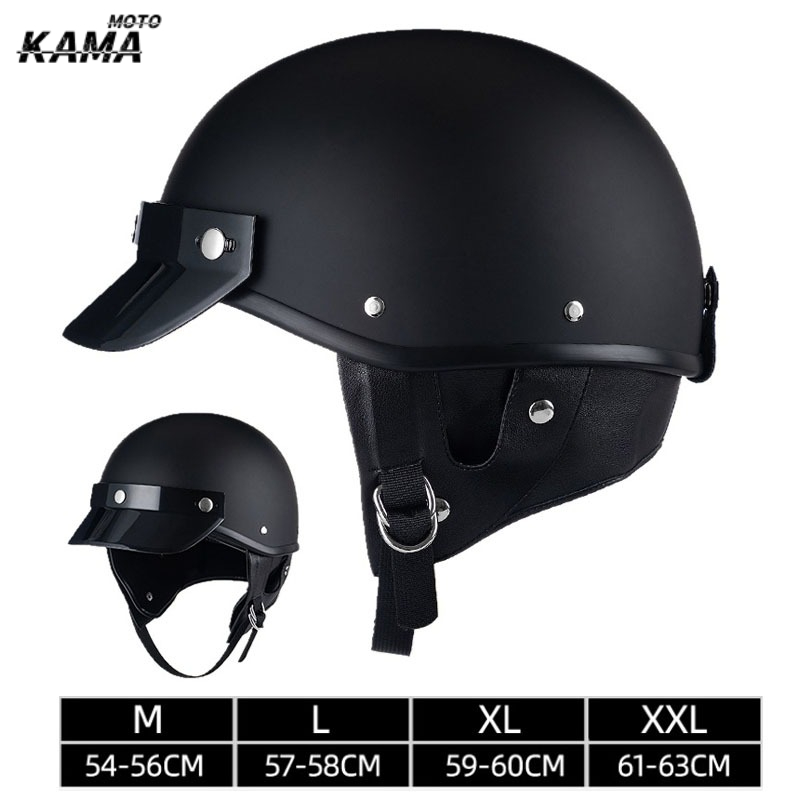 Motorcycle Gear Urban - Kask motocyklowy vintage typu half helmet