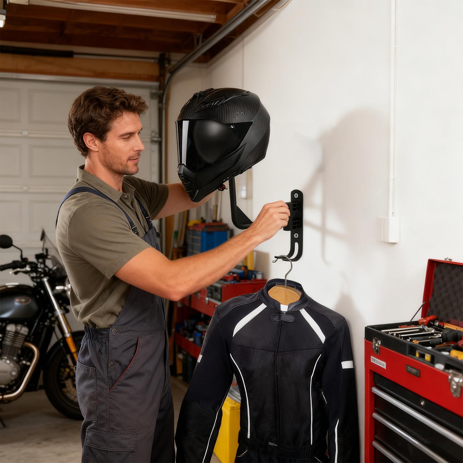 Uchwyt na kask motocyklowy, or – Motorcycle Gear Organizer recenzja i cena