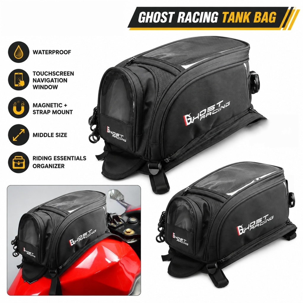 Uniwersalna torba na zbiornik  – Motorcycle Gear Organizer recenzja i cena