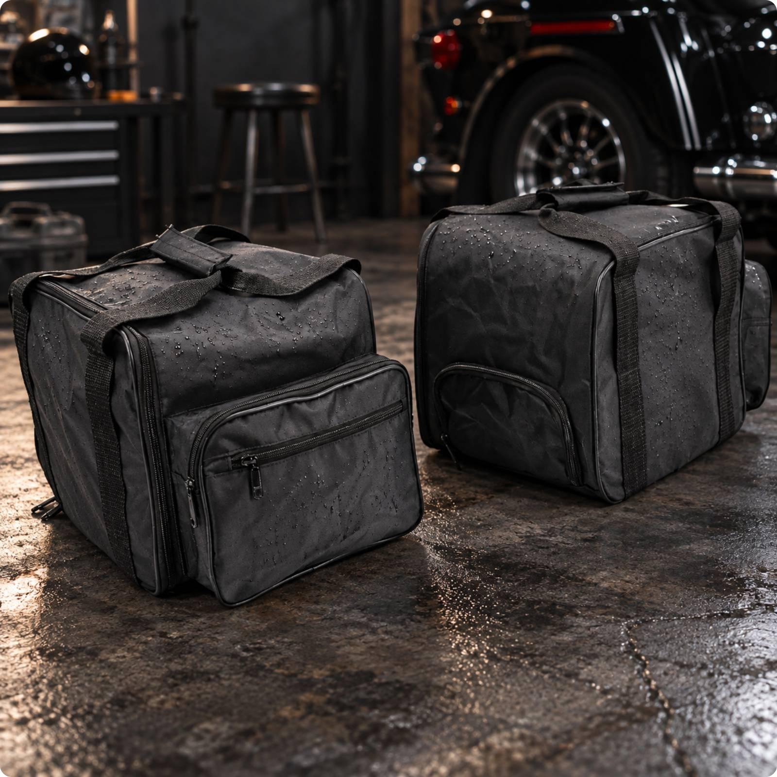 Wodoodporna, tekstylna torba d – Motorcycle Gear Organizer recenzja i cena