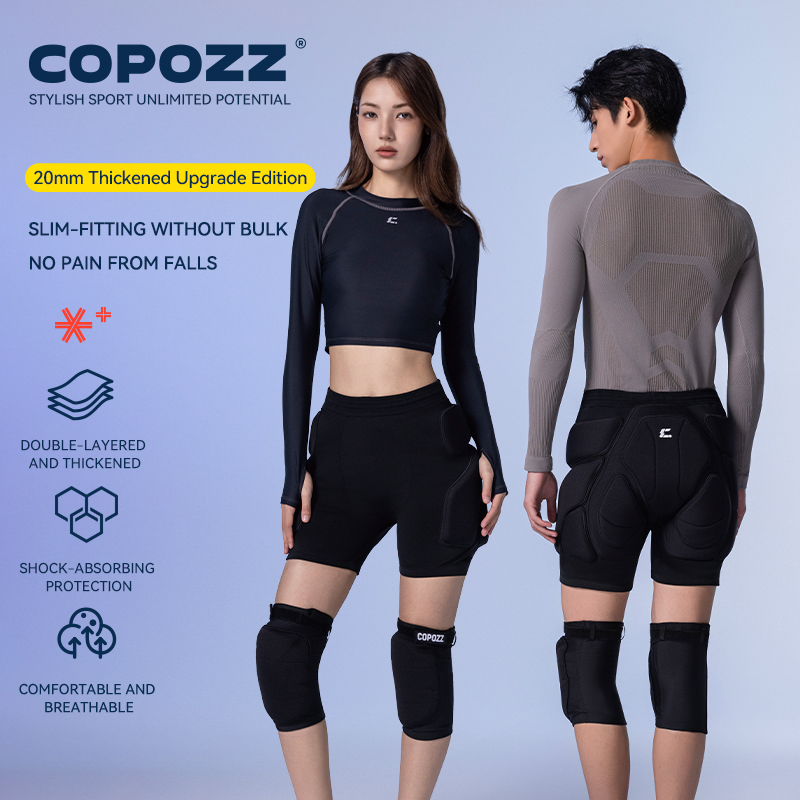 Ochraniacze na kolana COPOZZ,  – Motorcycle Gear On Sale recenzja i cena