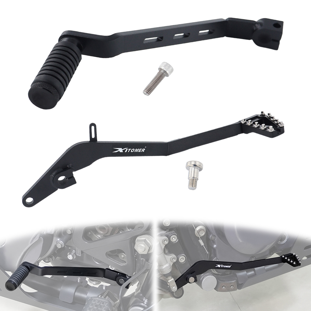 Dla Kawasaki KLR650 KLR 650 19 – Motorcycle Gear Lever recenzja i cena