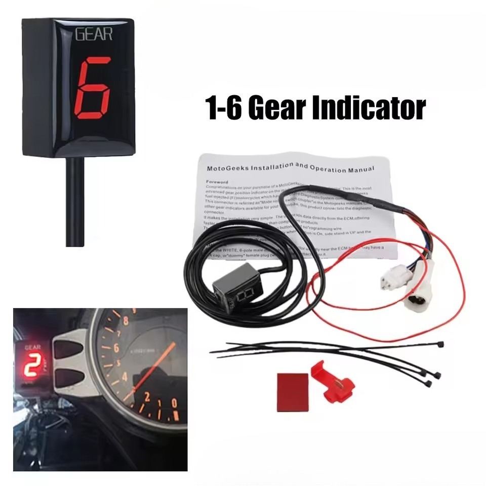Dla motocykla Triumph Tiger 80 – Motorcycle Gear Indicator recenzja i cena