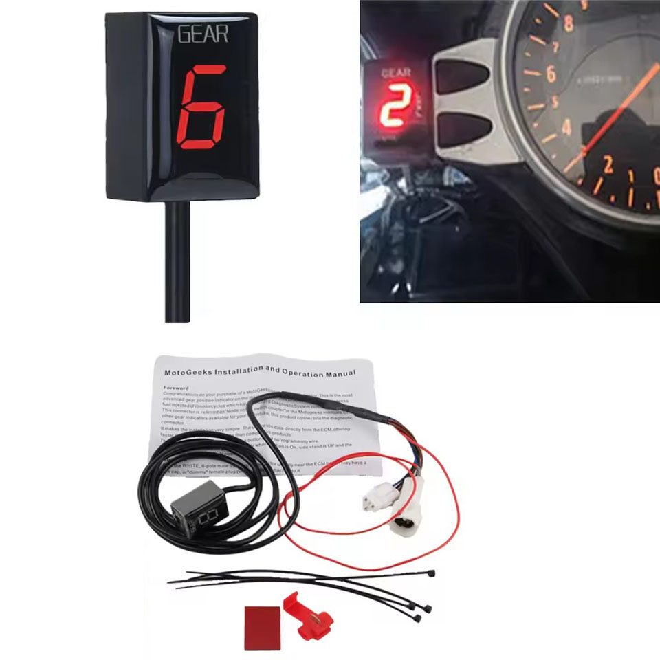 Dla motocykla Triumph Tiger 80 – Motorcycle Gear Indicator recenzja i cena