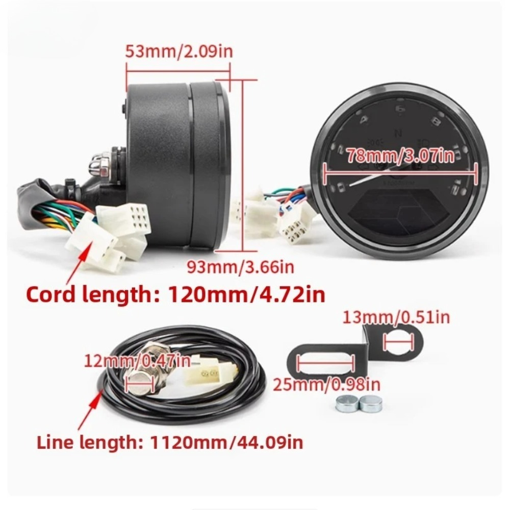 Uniwersalny motocyklowy liczni – Motorcycle Gear Indicator recenzja i cena